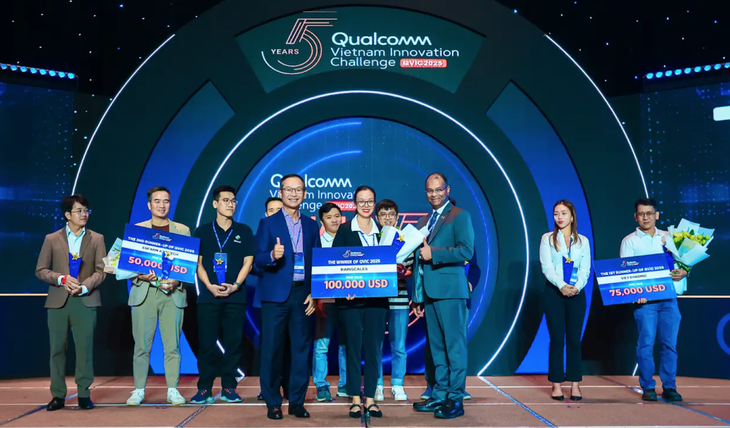 Qualcomm Vietnam Innovation Challenge 2025 announces winners, awarding $225,000 in cash prizes Qualcomm Vietnam Innovation Challenge 2025 announces winners, awarding $225,000 in cash prizes
